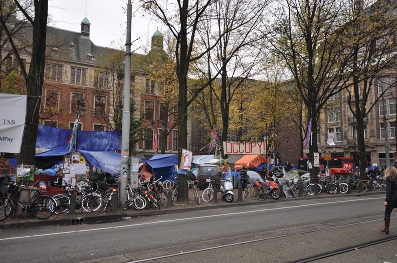 Occupy Amsterdam at the Beurs